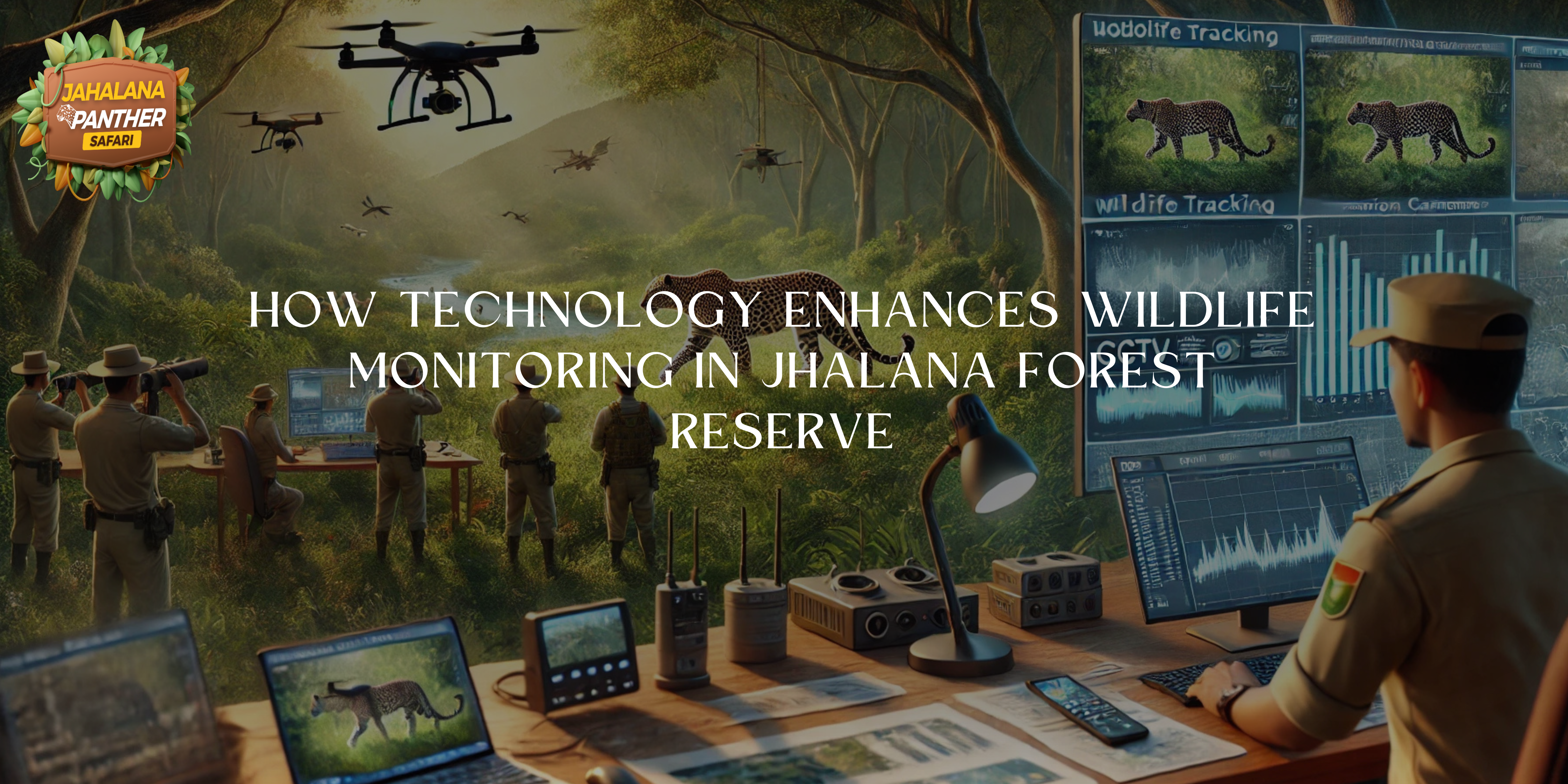 How Technology Enhances Wildlife Monitoring in Jhalana Leopard Safari in Jaipur