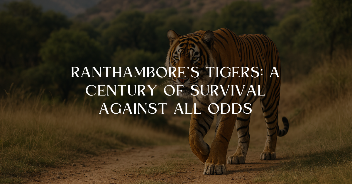 Ranthambore’s Tigers: A Century of Survival Against All Odds
