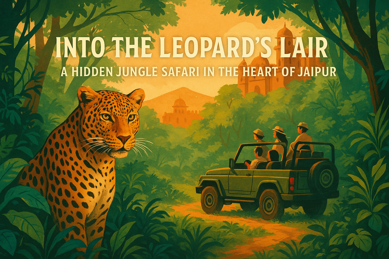 Into the Leopard’s Lair: A Hidden Jungle Safari in the Heart of Jaipur