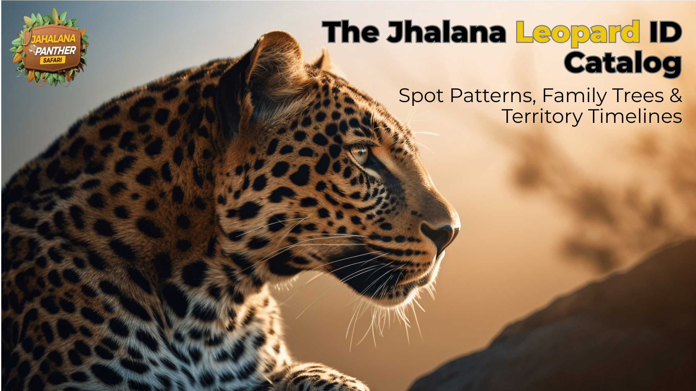 The Jhalana Leopard ID Catalog: Spot Patterns, Family Trees & Territory Timelines