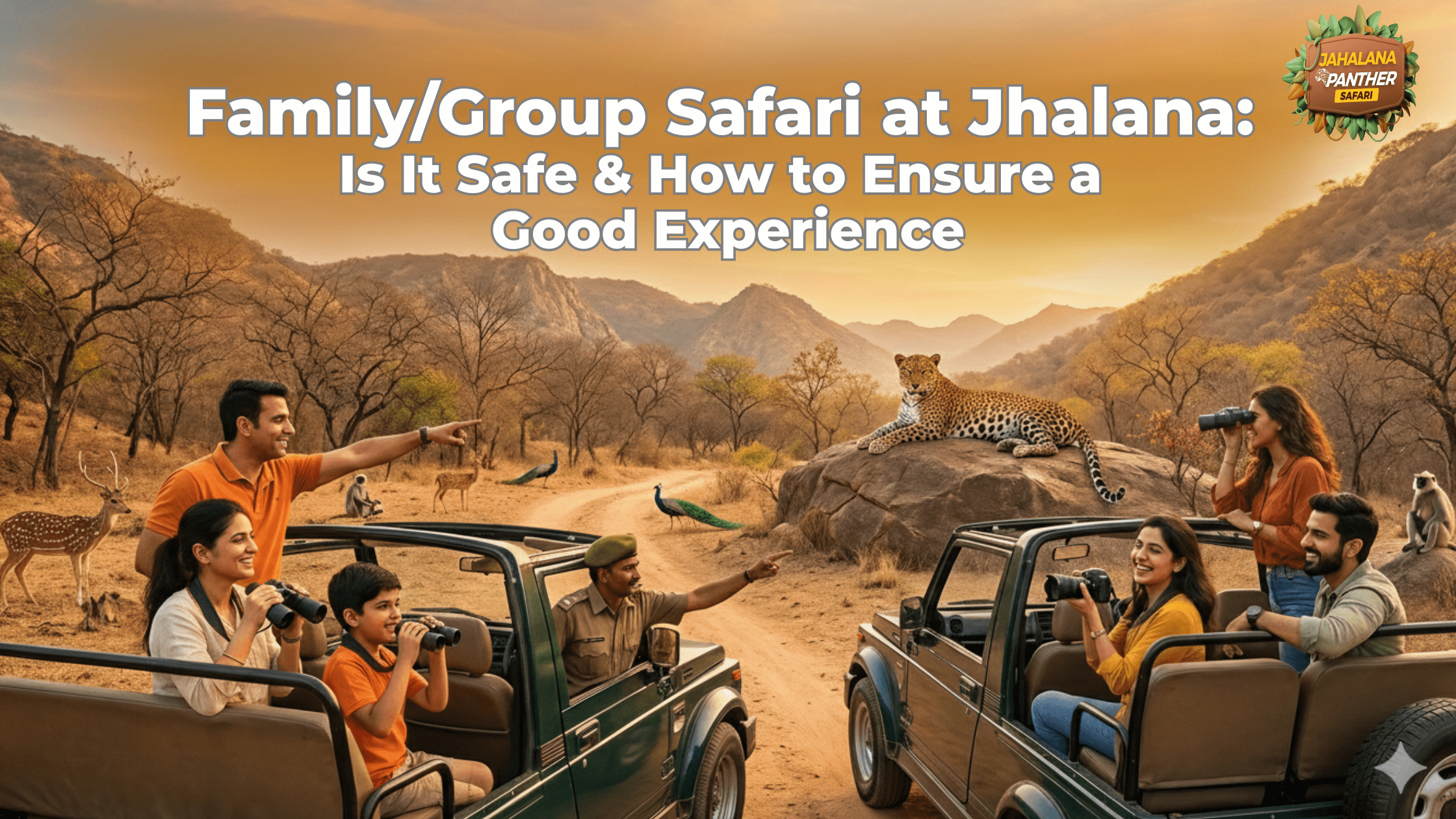 Family/Group Safari at Jhalana: Is It Safe & How to Ensure a Good Experience