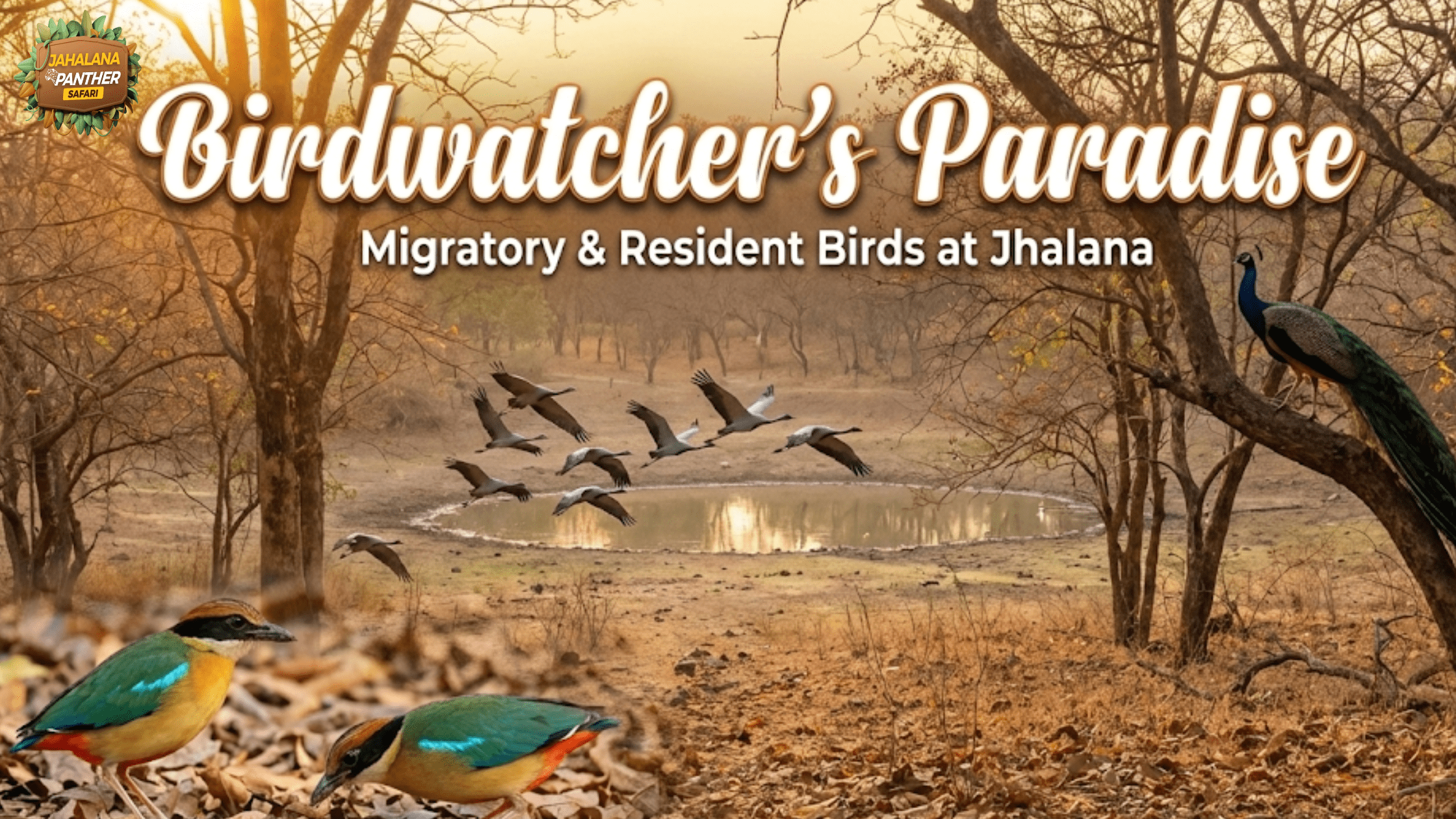 Birdwatcher’s Paradise: Migratory & Resident Birds at Jhalana