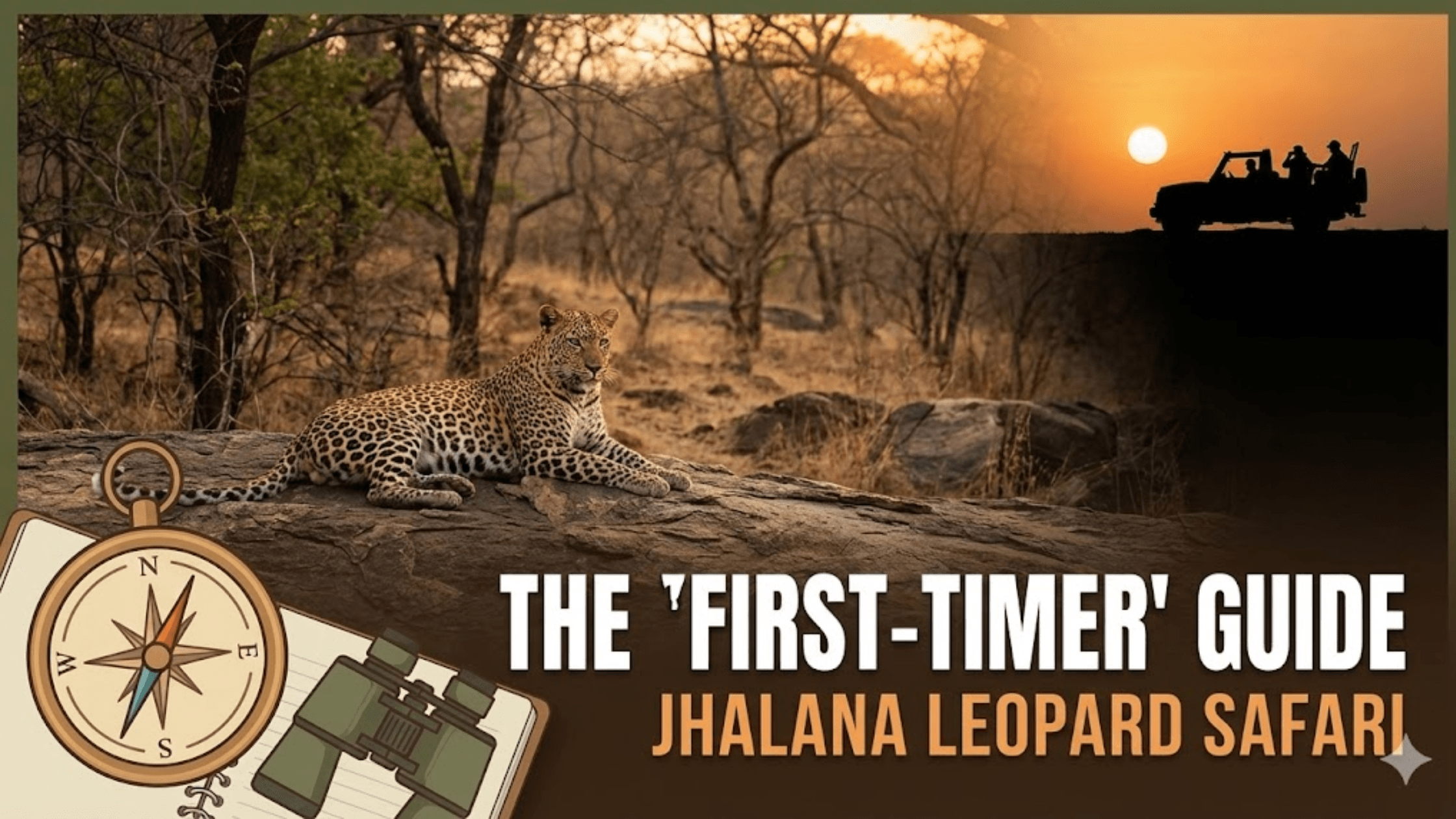 Jhalana safari for Beginners