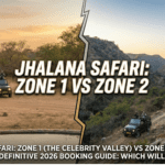 Jhalana Safari Zone 1 vs Zone 2: The Definitive 2026 Booking Guide