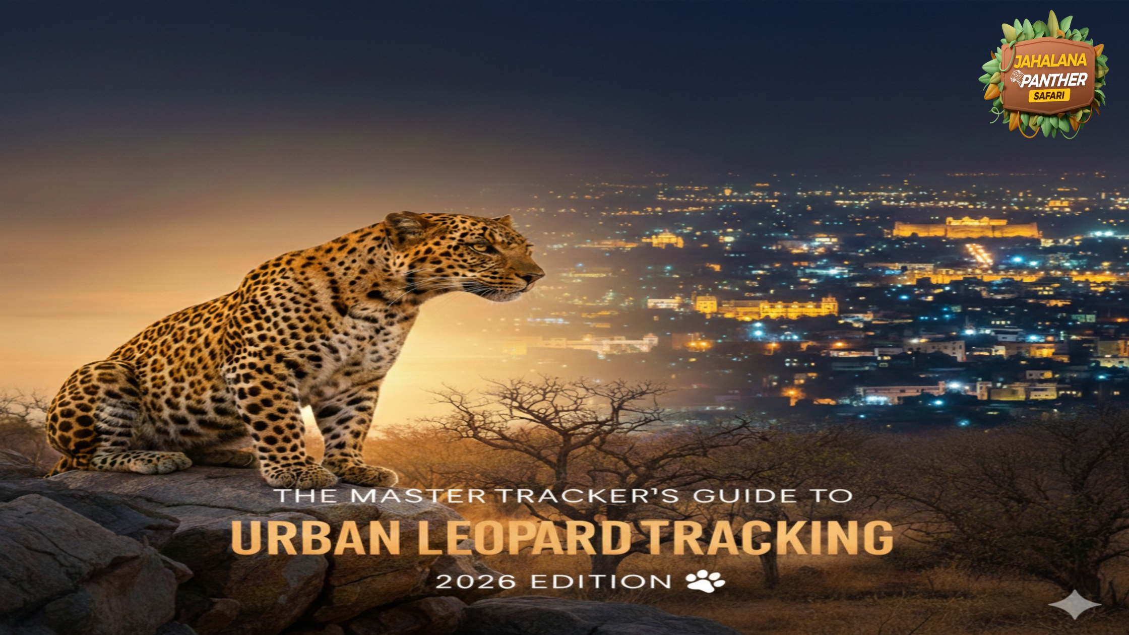 Urban Leopard Tracking Jaipur