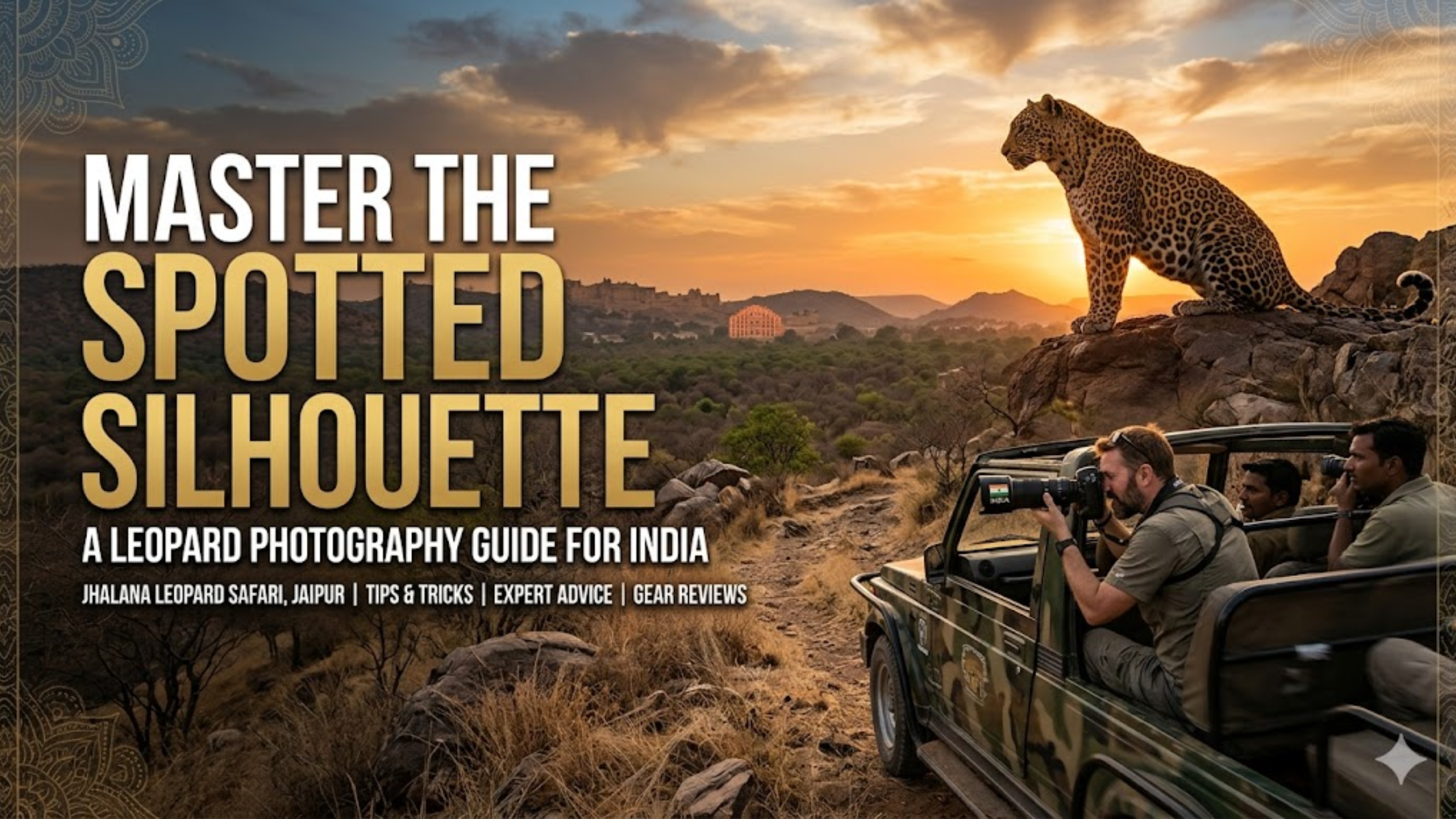 master the spoted silhouette a leopard photography guide for india