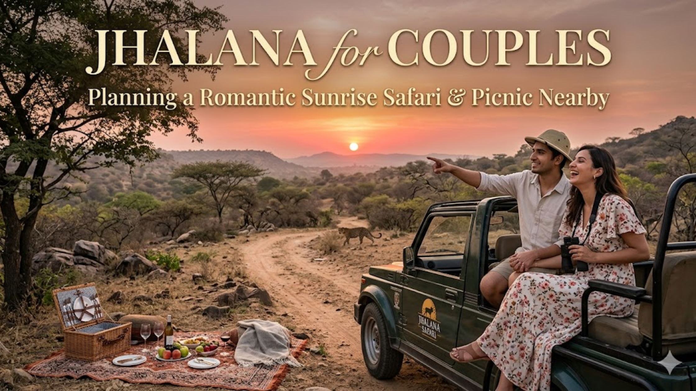 Jhalana for Couples: Planning a Romantic Sunrise Safari & Picnic Nearby