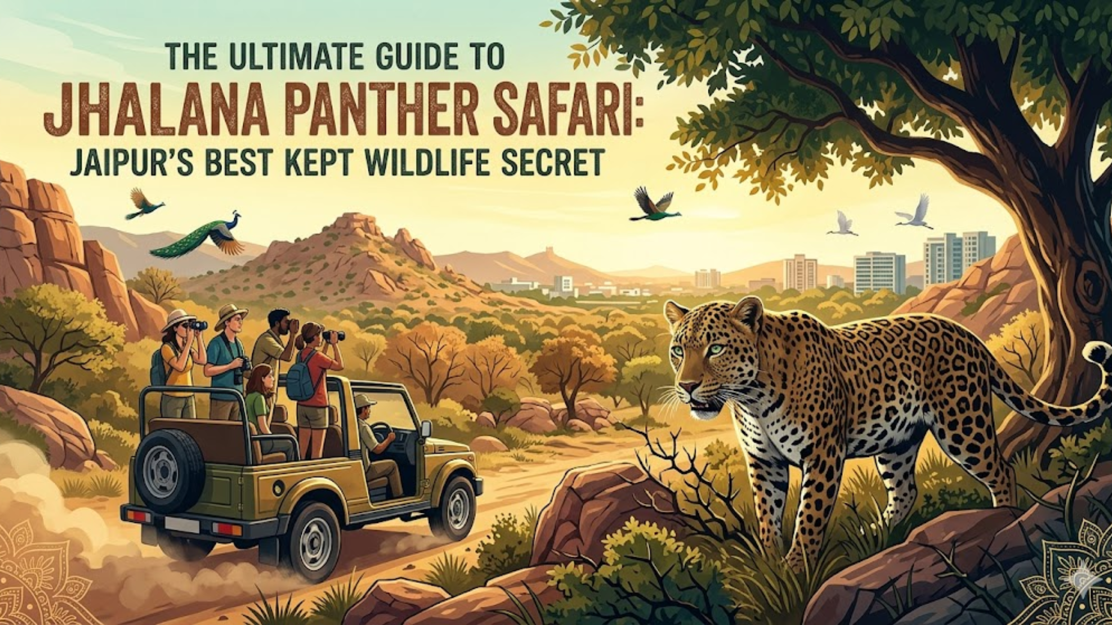 The Ultimate Guide to Jhalana Panther Safari: Jaipur’s Best Kept Wildlife Secret
